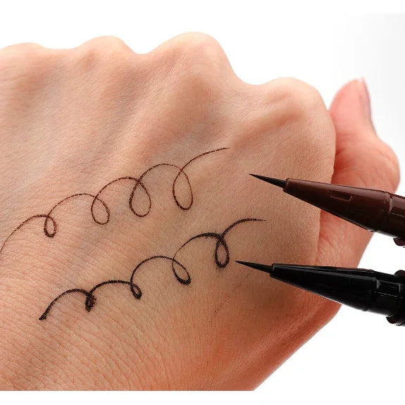 Canmake - Waterproof Slim Liquid Eyeliner - Brown - JJ Cosmetics