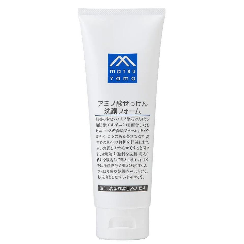Matsuyama - M-Mark Amino Acid Face Washing Foam - 120g - JJ Cosmetics