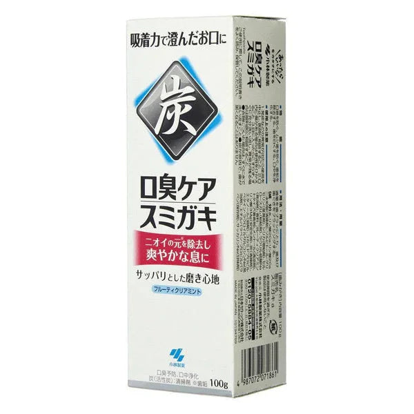 Kobayashi Pharmaceutical - Sumigaki Charclean Japanese Charcoal Toothpaste - 100g - JJ Cosmetics