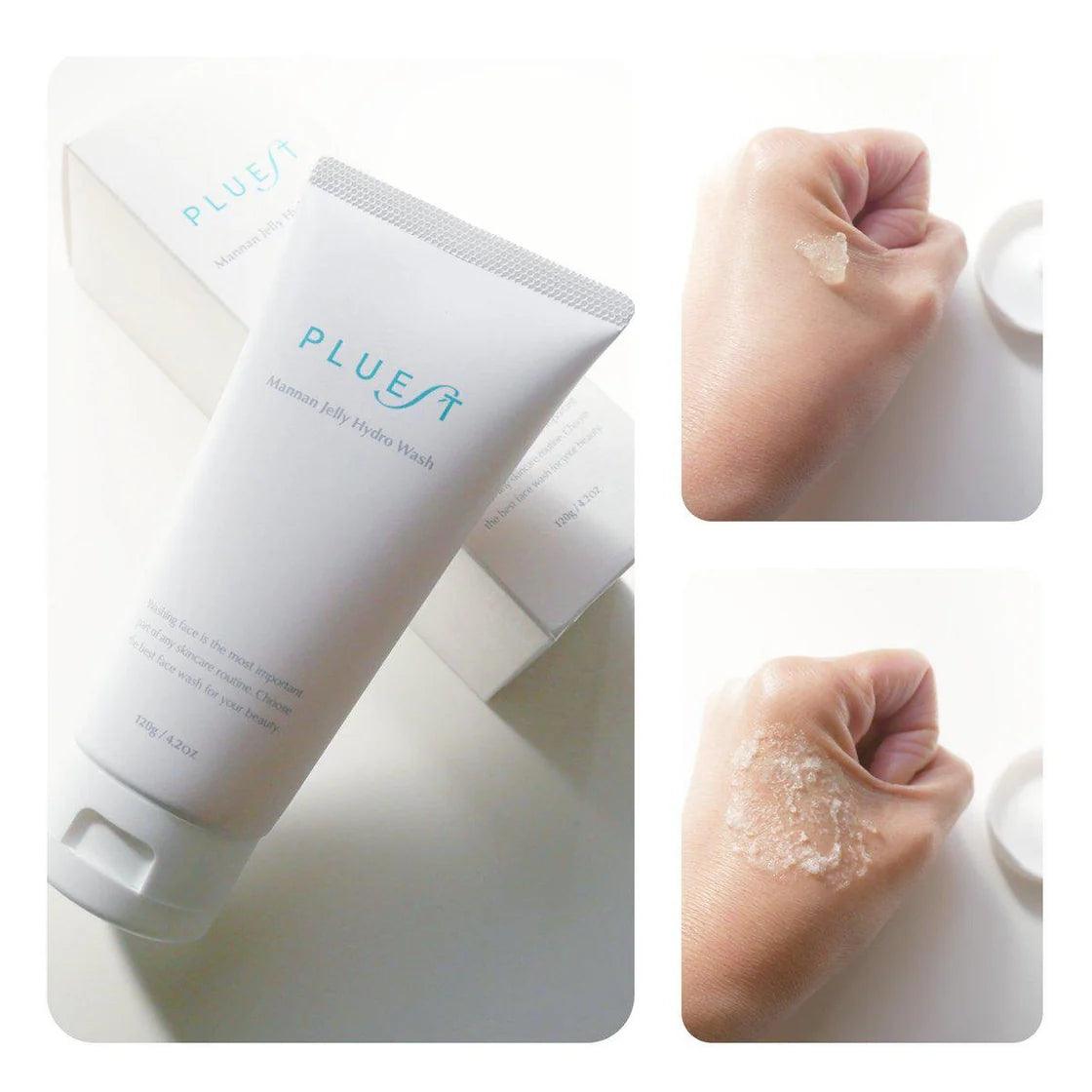 Pluest - Mannan Jelly Hydro Face Wash - 120g - JJ Cosmetics