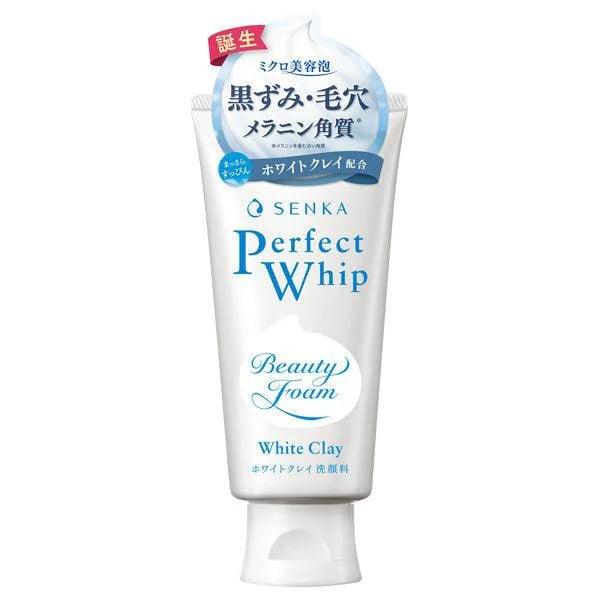 Shideido - Senka Perfect Whip White Clay Pore Cleanser - 120g - JJ Cosmetics
