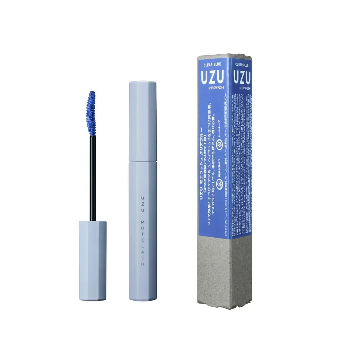 Uzu - Flowfushi Mote Lash Japanese Navy Blue Mascara - 6g - JJ Cosmetics
