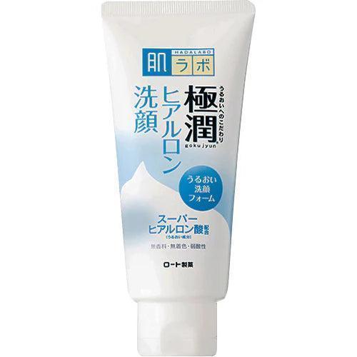 Hada Labo Gokujyun Hyaluronic Acid Face Wash - 100g - JJ Cosmetics