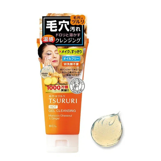 BCL - Tsururi Pore Care 5-in-1 Warm Cleansing Gel - 150g