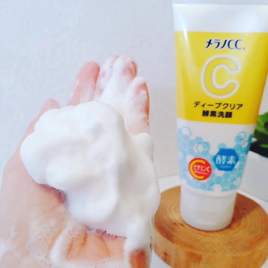 Melano CC - Deep Clear Enzyme Face Wash for Clogged Pores - 130g - JJ Cosmetics