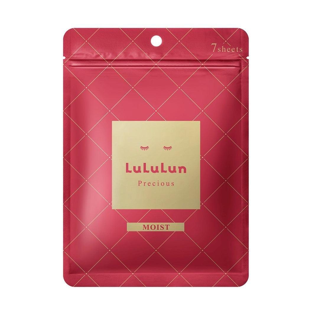 Lululun - Precious Red Moisturizing Face Mask – 7 Sheets – JJ Cosmetics