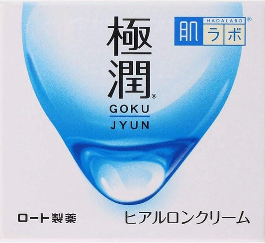 Rohto Mentholatum - Hada Labo Gokujyun Hyaluronic Acid Cream - 50g - JJ Cosmetics