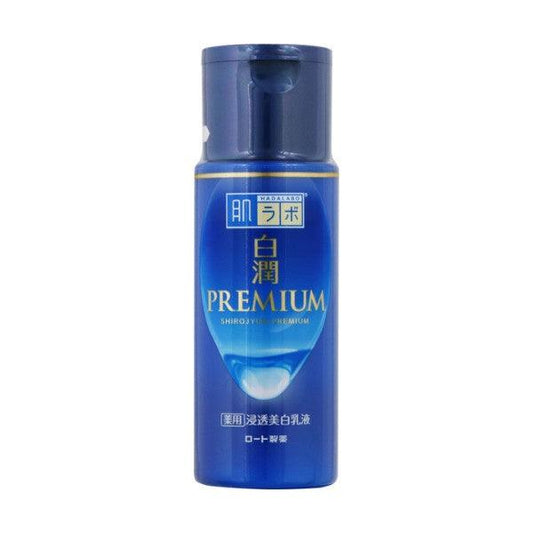 Rohto Mentholatum - Hada Labo Shirojyun Premium Whitening Emulsion - 140ml - JJ Cosmetics