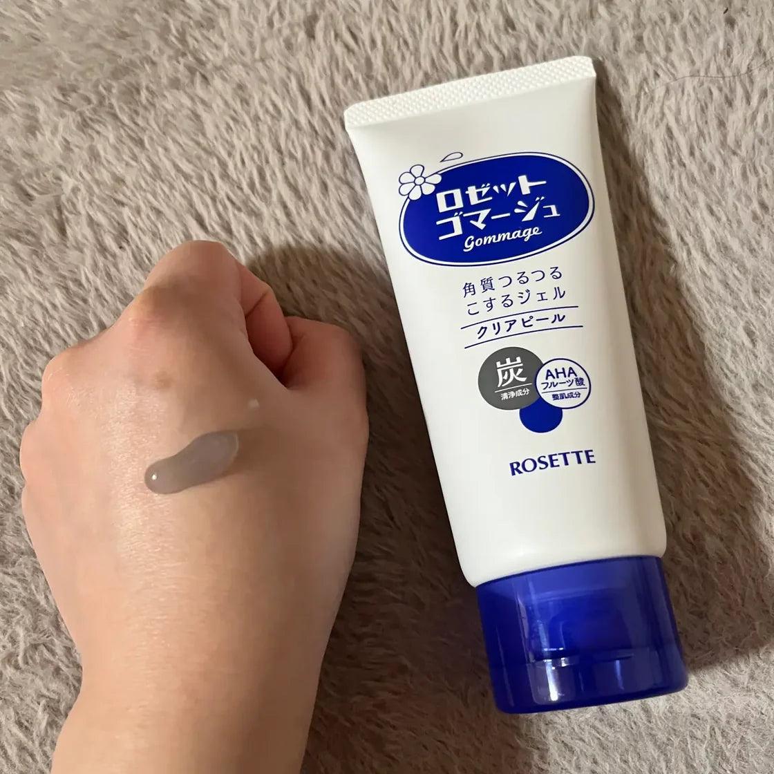 Rosette - Gommage Clear Peel Charcoal & Sea Mud Peeling Gel - 120g - JJ Cosmetics