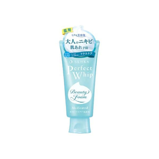 Shiseido - Senka Perfect Whip Acne Care Beauty Foam - 120g - JJ Cosmetics