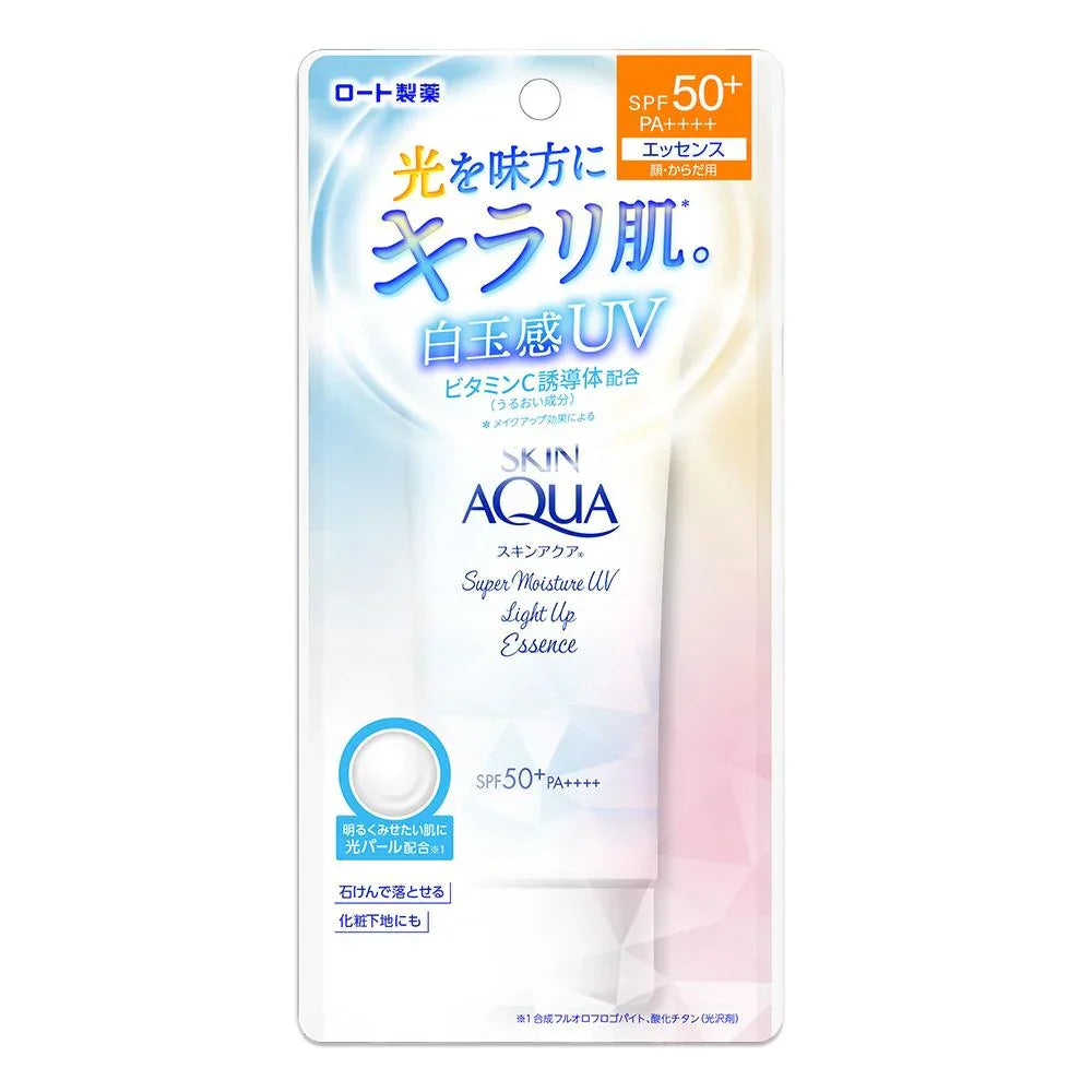 Skin Aqua - Super Moisture UV Light Up Essence Sunscreen SPF 50+ - 70g