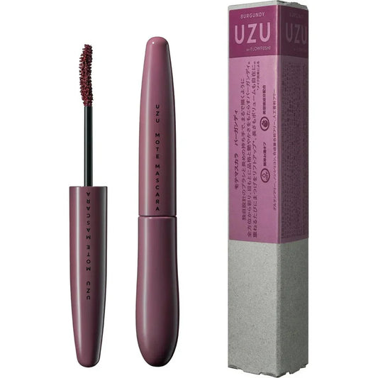 Uzu - by Flowfushi Mote Mascara Japanese Burgundy Colored Mascara - 6g - JJ Cosmetics