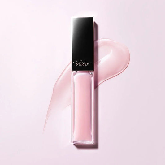 Visee - Essence Lip Plumper Moisturizing Lip Gloss - Sheer Pink - JJ Cosmetics