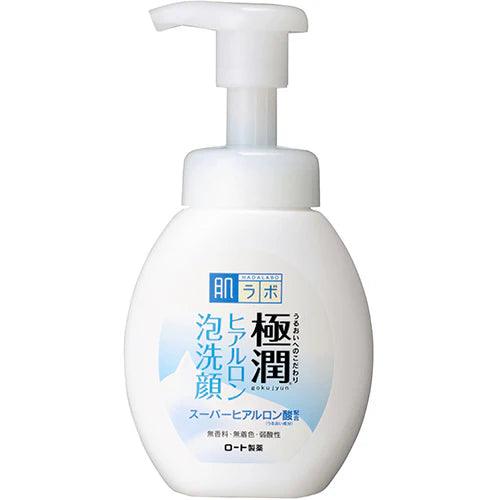 Rohto Mentholatum - Hada Labo Gokujyun Hyaluronic Acid Face Foam - JJ Cosmetics