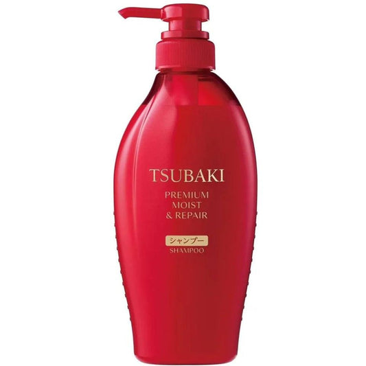 Shiseido - Tsubaki Premium Moist & Repair Shampoo – 450ml - JJ Cosmetics