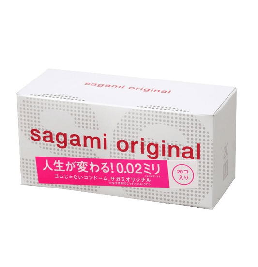 Sagami Original - 0.02 Condoms – 20 Pieces